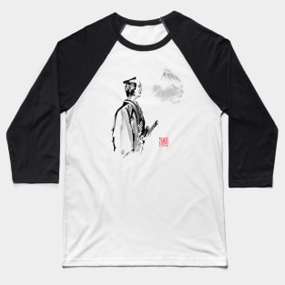 samurai travelling Baseball T-Shirt